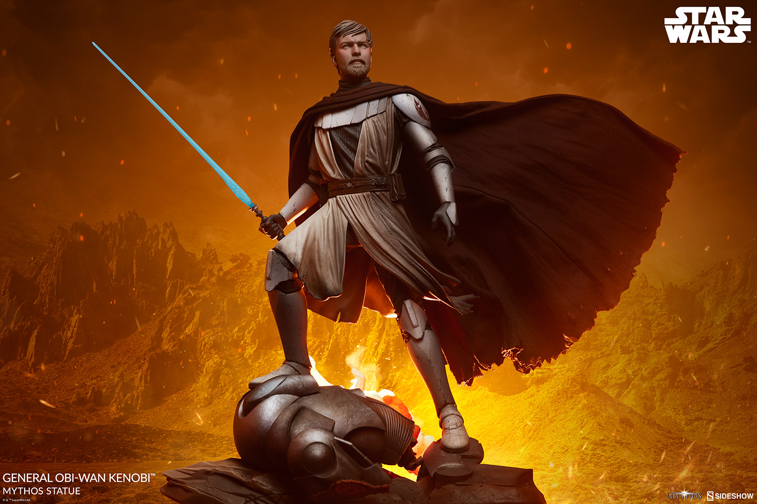 Sideshow Star Wars General Obi-Wan Kenobi Mythos Statue